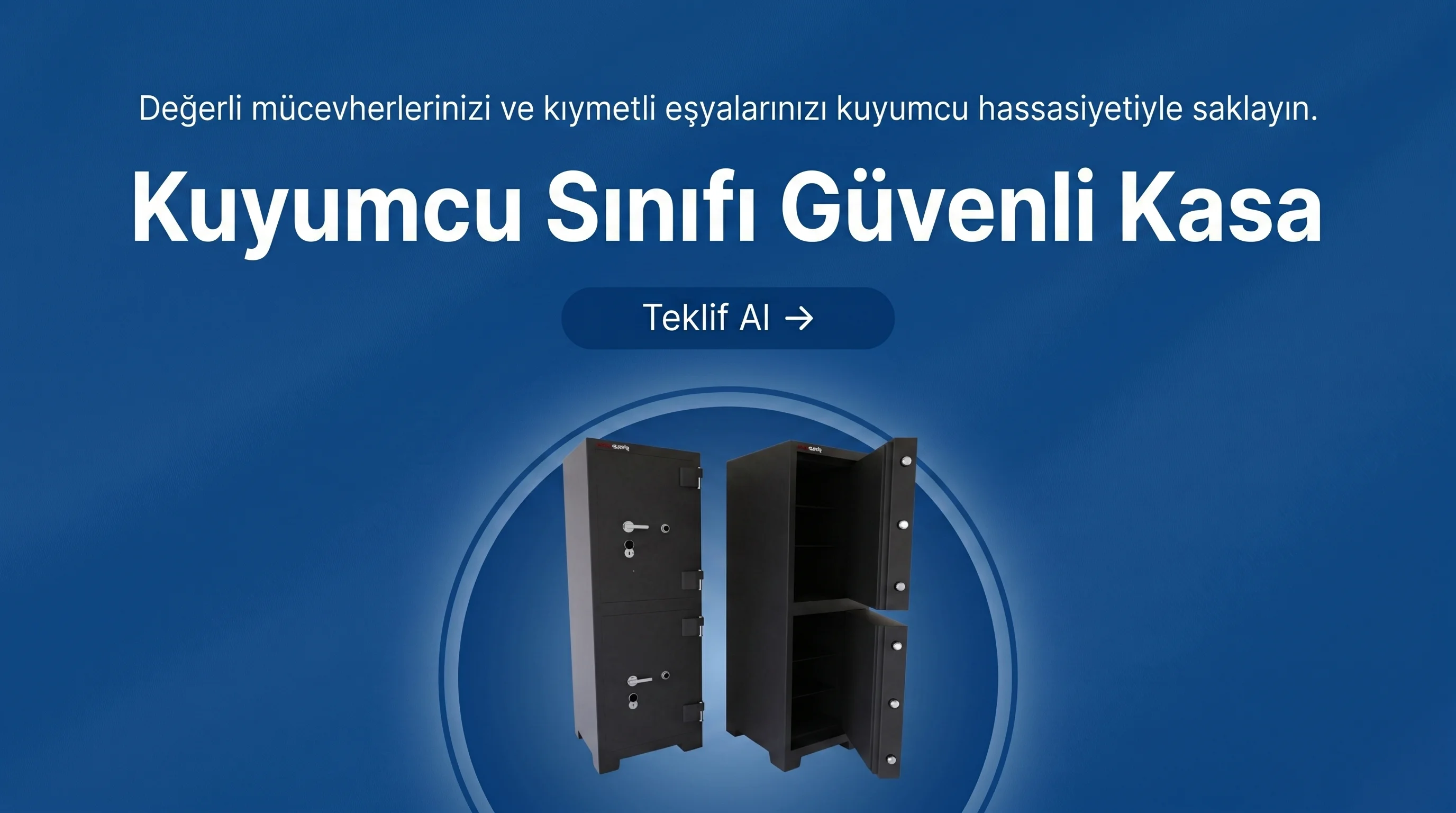 Banka Tipi Çelik Kasa