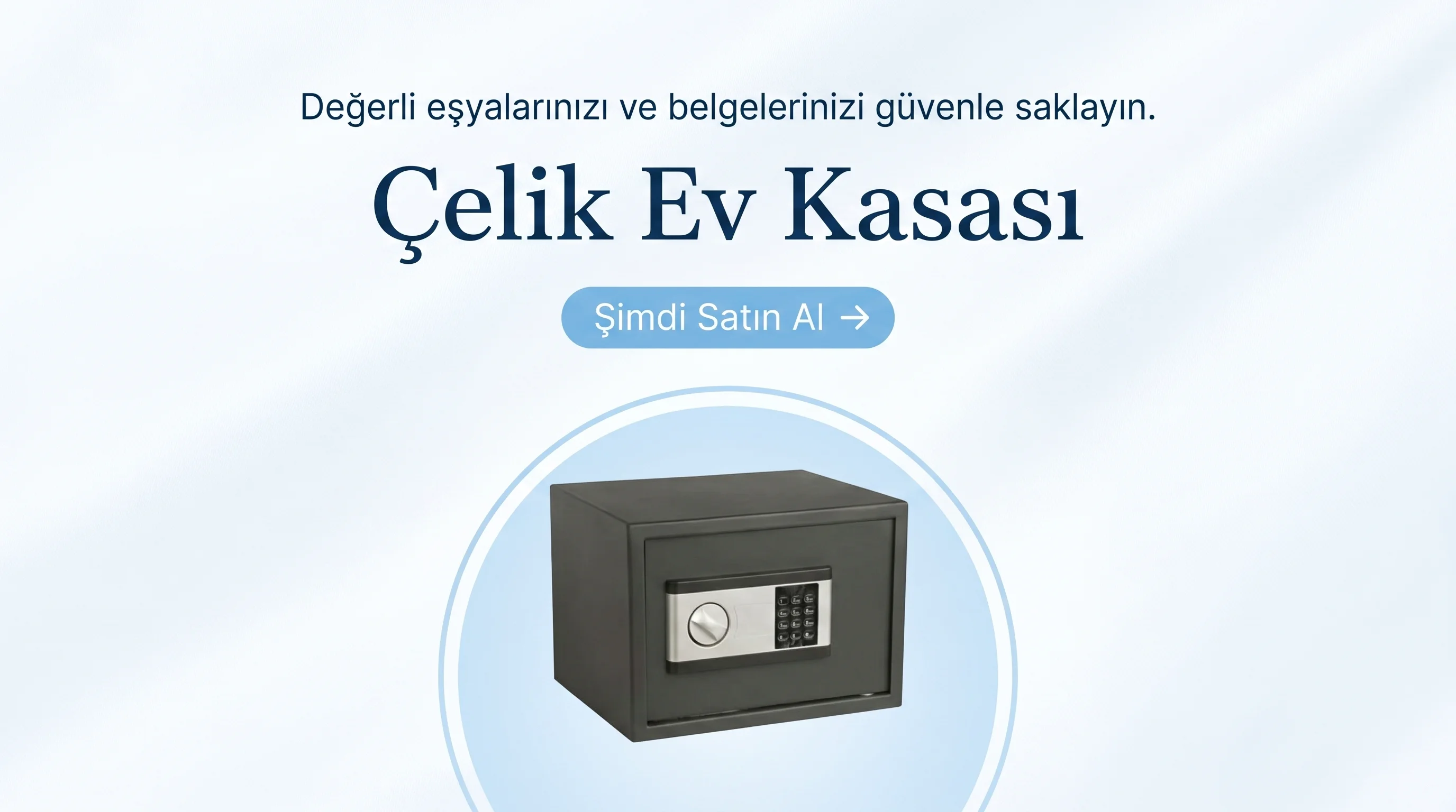 Ev Tipi Çelik Kasa